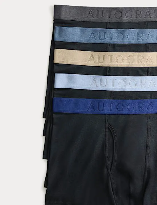 5 Pack Supersoft Cotton Trunks