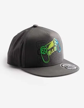Berretto da baseball - Applicazione - grigio