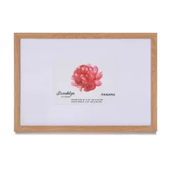 Brooklyn Panama Photo Frame Natural & Wood 8x12