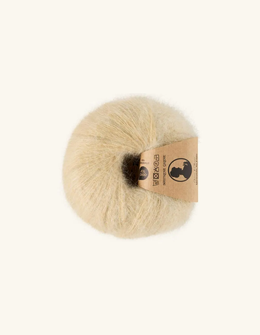 Mohair-Nylon-Garn
