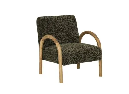 Fauteuil Boogie 66,7x77x78,5cm - polyestervezel - groen