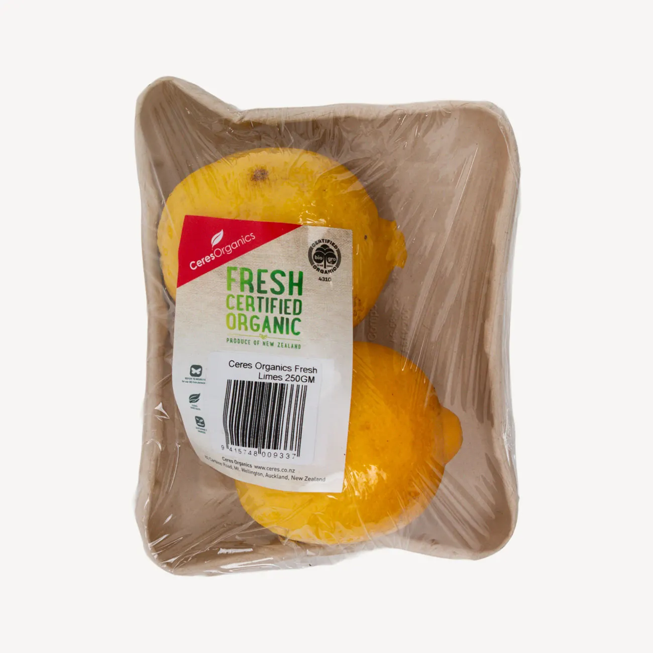 ceres organic lemons 500g