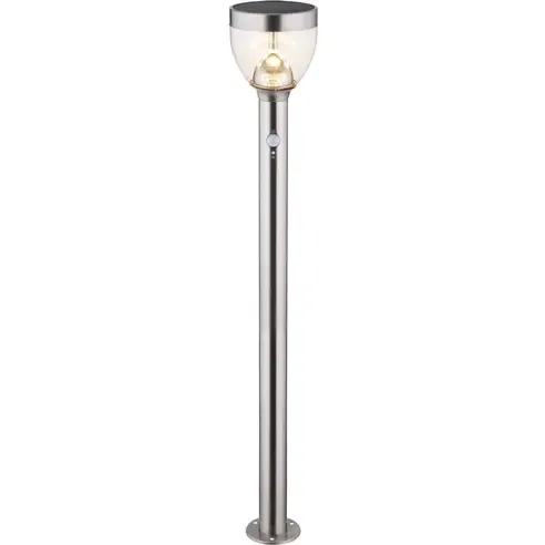 Solarleuchte - Edelstahl - 95 cm hoch