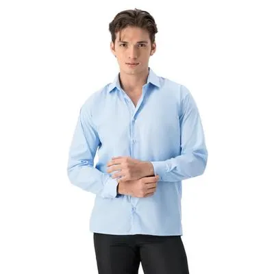 Camisa Hummo Hombre Formal Diseño Liso