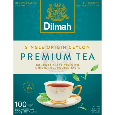 Dilmah Premium 100's/Earl Grey/English Breakfast Tea 50's