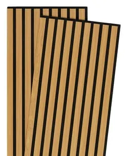 Akustikkpanel 117,5x36 cm 2-pk Oak