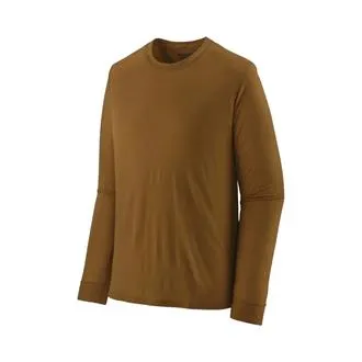 T-shirt à manches longues en mélange Capilene® Cool et laine mérinos pour homme