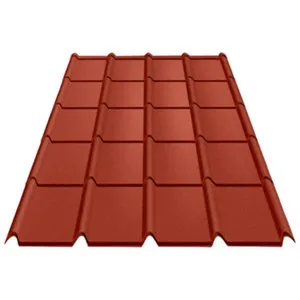 Tuile R Area mat rouge