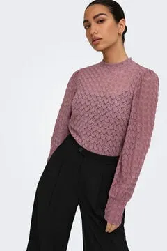 Blusa de encaje