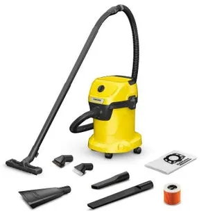 Aspiratore industriale a filo KARCHER WD 3 V-17/6/20 CAR 17l 1000W 23 kPa