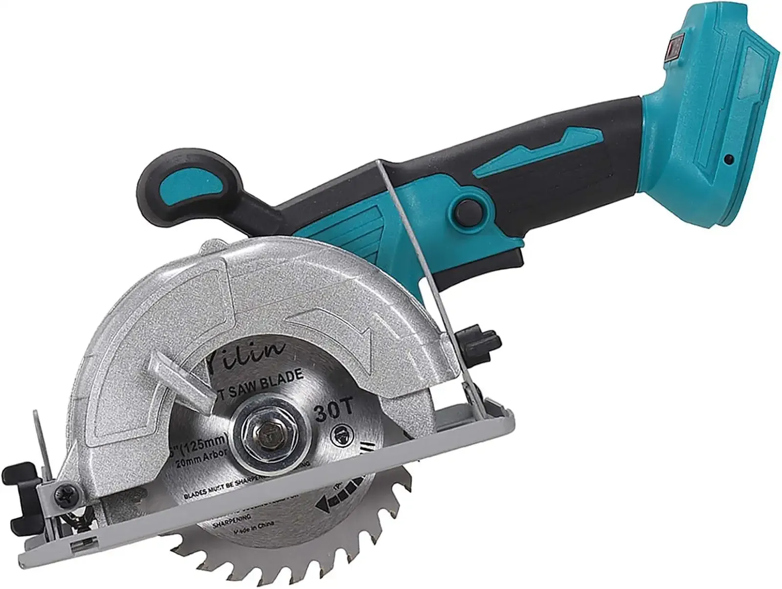 Compact Brushless Cordless Circular Saw Compatible with Makita 18V Battery, 20mm Arbor,Max Cutting Depth 1-7/10"(90°)