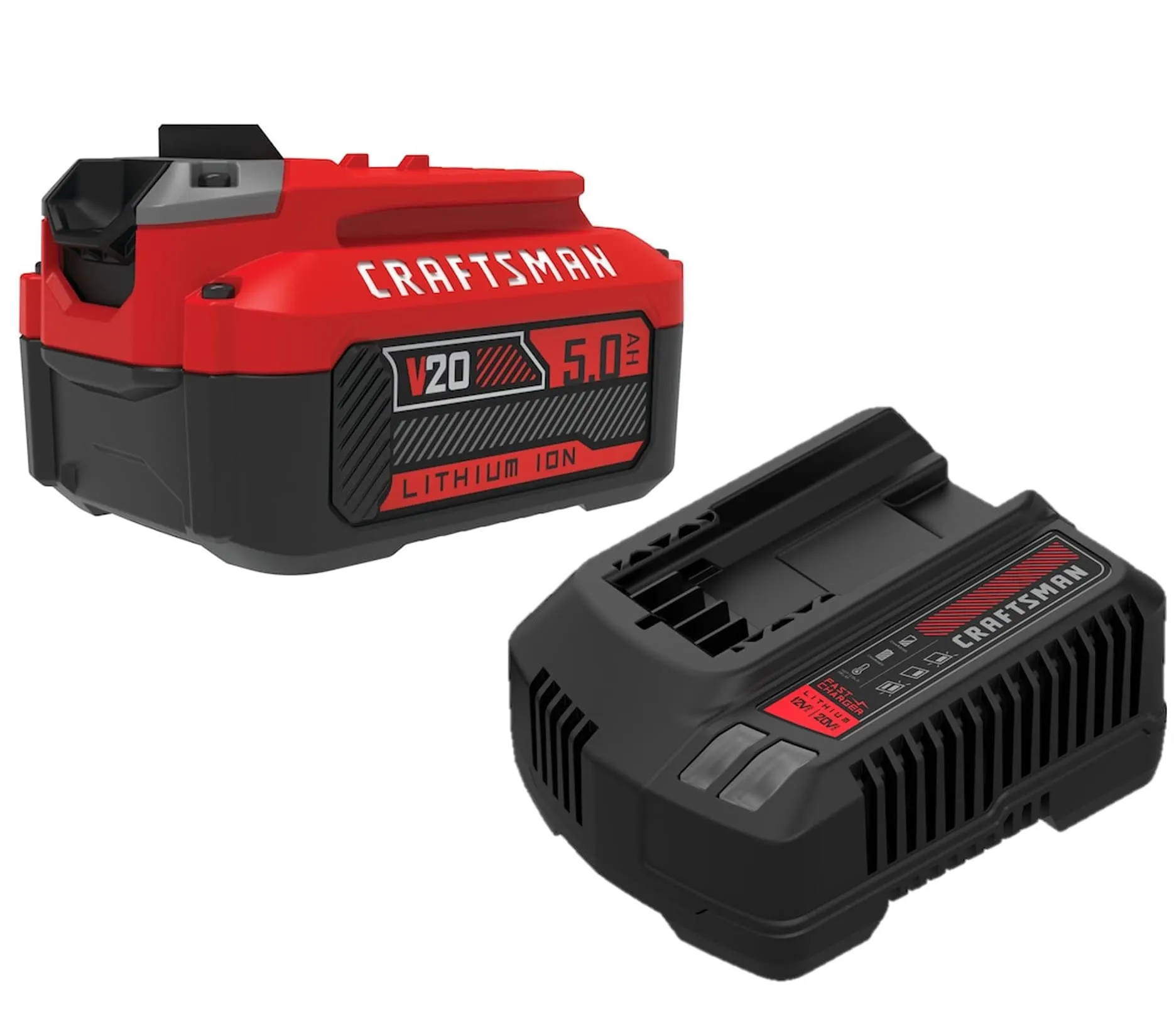CRAFTSMAN V20 20 -Volt, 5 Ah 1 -Pack Lithium Ion (Li-ion)