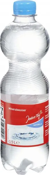 Jeden Tag Mineralwasser naturelle (Einweg)