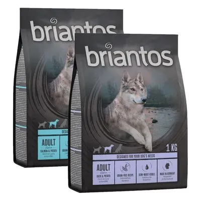 Lot mixte : Briantos Adult SANS CÉRÉALES pour chien