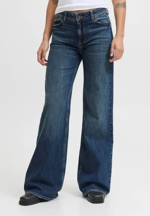 Flared fit JXROME MW JEANS C249 DNM NOOS - Flared jeans - dark blue denim