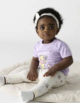 Set maglia + leggings - Winnie the Pooh - Rosa chiaro