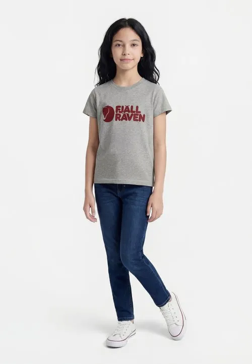 KIDS LOGO UNISEX - T-shirts med print - grey melange