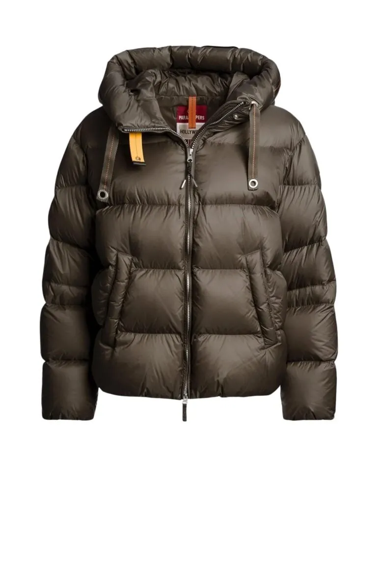 Tilly Hooded Down Jacket - Antique Bronze