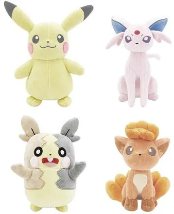 POKEMON - SELECTION DE PELUCHES PASTEL 20 CM