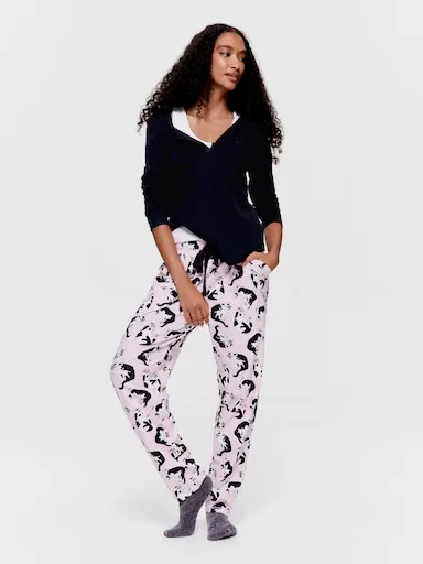 Cats Rule Tapered Pj Pant