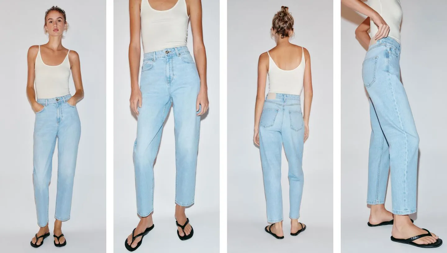 Z1975 HIGH-WAIST MOM FIT JEANS