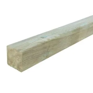 Palo quadrato in legno di pino STELMET naturale L 6 x H 120 x Sp 6 cm