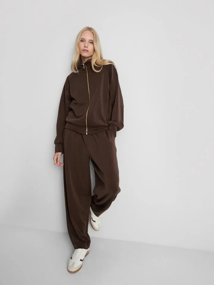 Felpa a collo alto in misto modal By Coleen