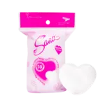 Discos Desmaquillantes Con Forma De Corazón SANA x50 Uds