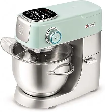 Hauswirt 5.3QT Stand Mixer, LED Touch Screen, Quiet Op…