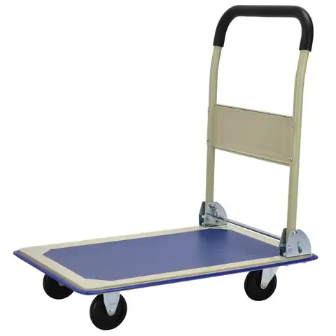 Carro de Carga Plegable, Tipo Plataforma, 150 kg