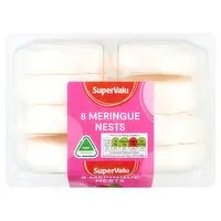 SuperValu Meringue Nests 8 Pack (100 g) Open Product Description