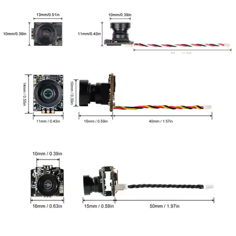 BETAFPV C02 C03 FPV Mikro Kamera VTX Combo Cetus Lite Ultra Hafif 4:3 NTSC/PAL Görüntü Sensörü Whoop Tiny Whoop Drone FPV Yarışları için