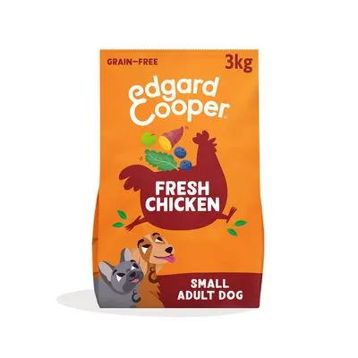 Edgard & Cooper Small Adult Poulet sans céréales