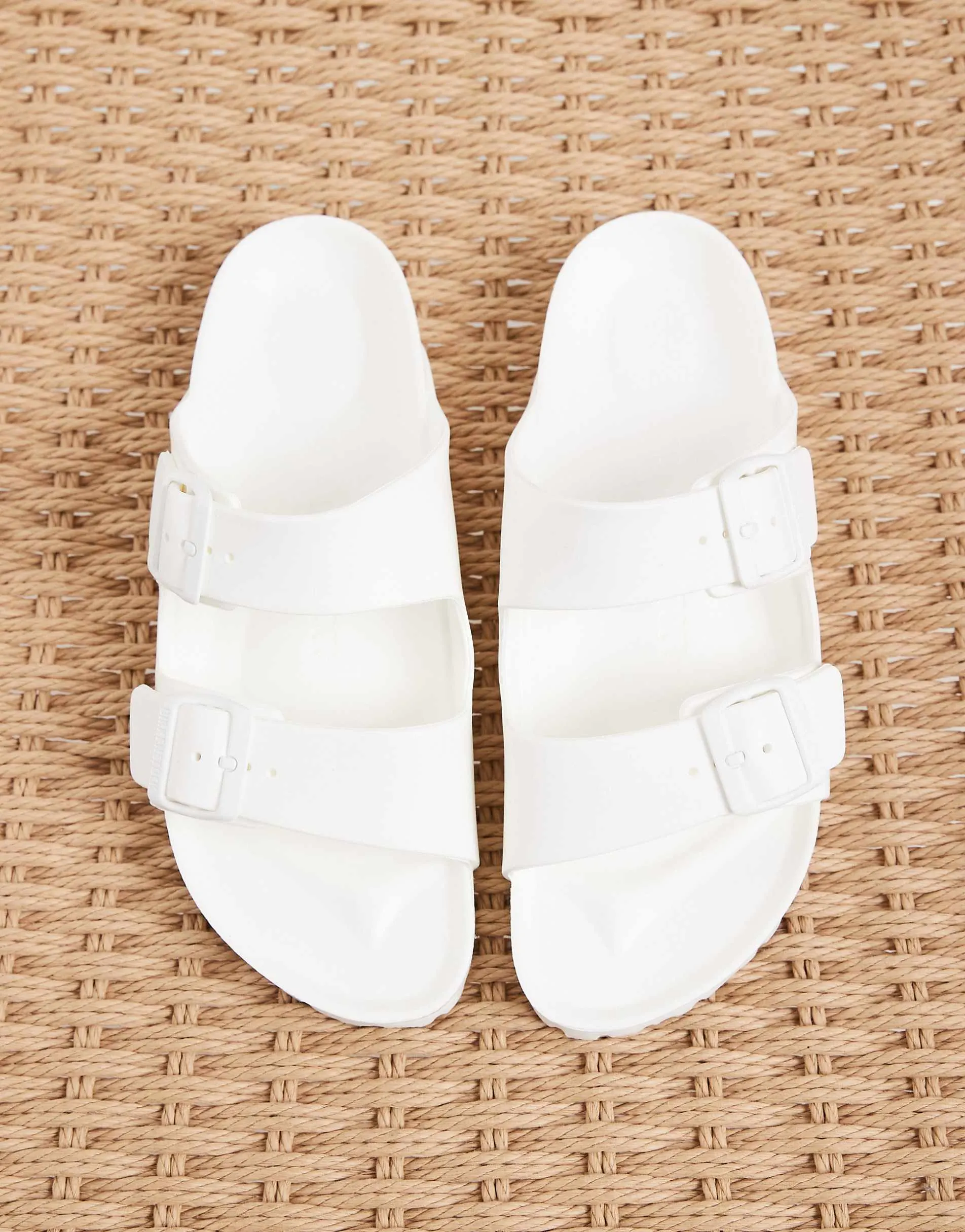 Birkenstock Arizona EVA sandals in white