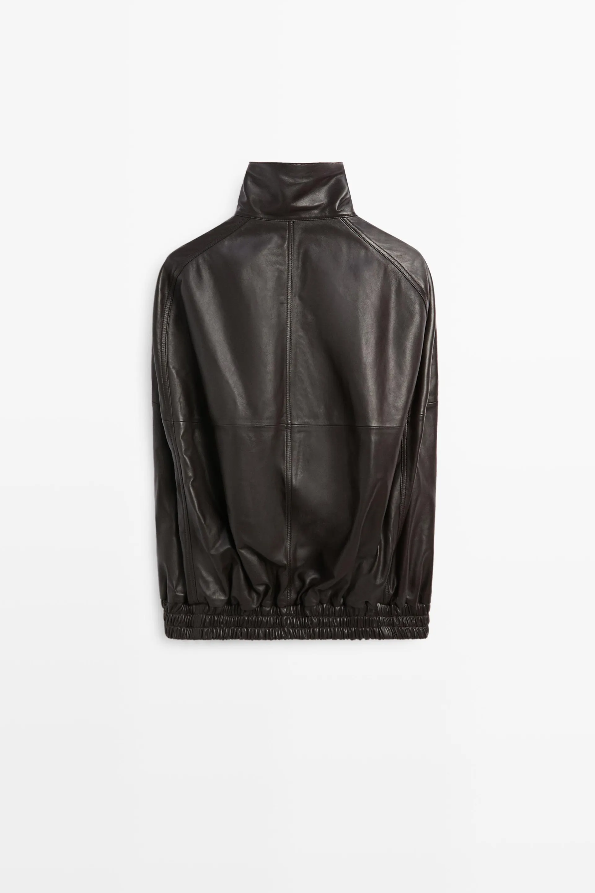 Vesta bomber z kůže napa