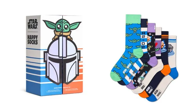 STAR WARS™ 6-Pack Mandalorian Socks Gift Set