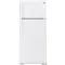 GE 17.5 CuFt Top-Mount Refrigerator in White