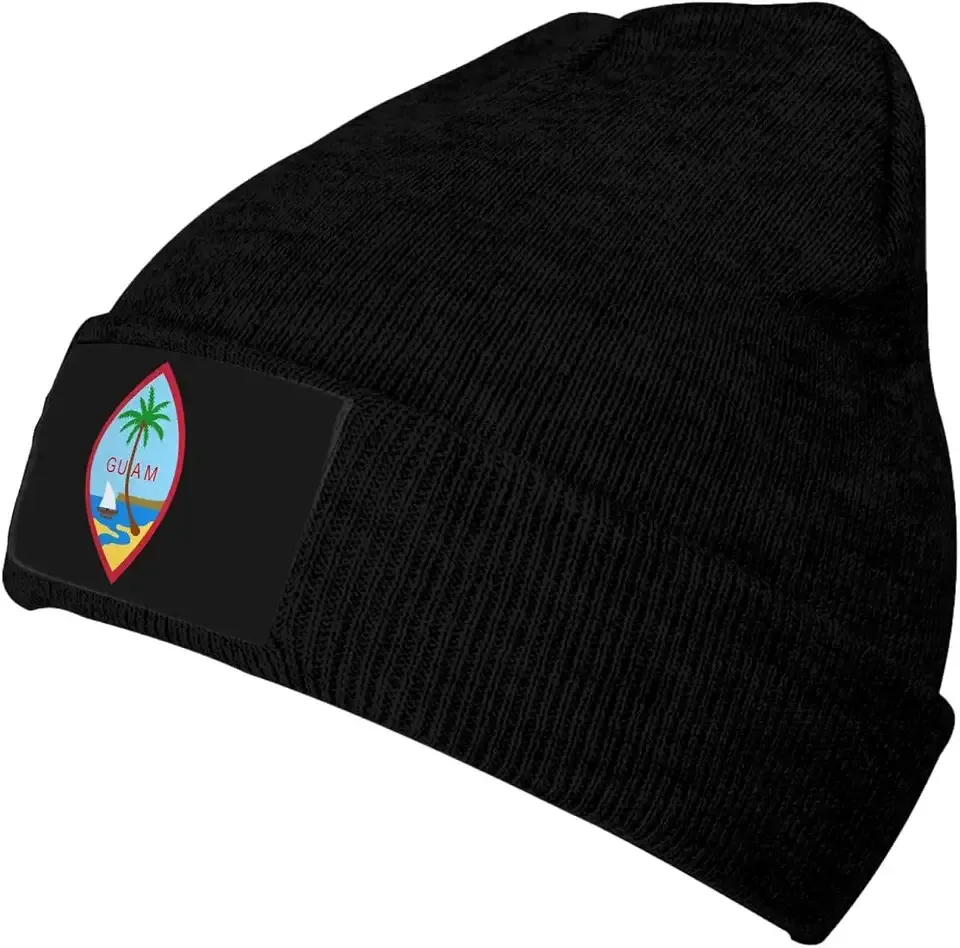 Unisex Knit Cuffed Beanie Winter Skull Ski Hat Stretchy Warm Knitted Hats Acrylic Knit Stocking Cap Watch Caps