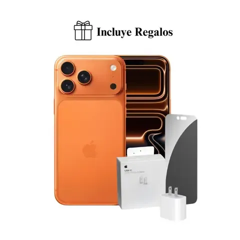 Apple iPhone 17 Pro Max Apple Intelligence 256GB (eSIM) - Cosmic Orange + Combo Regalo