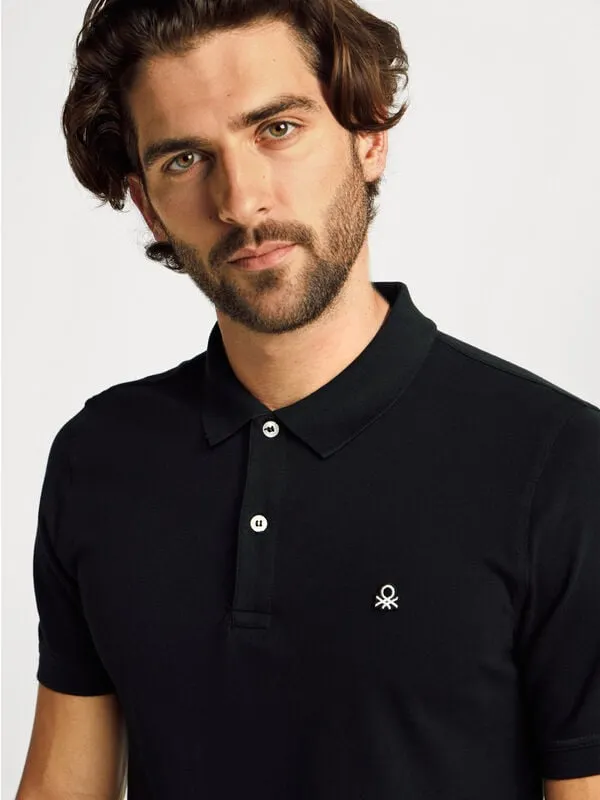 Slim fit polo