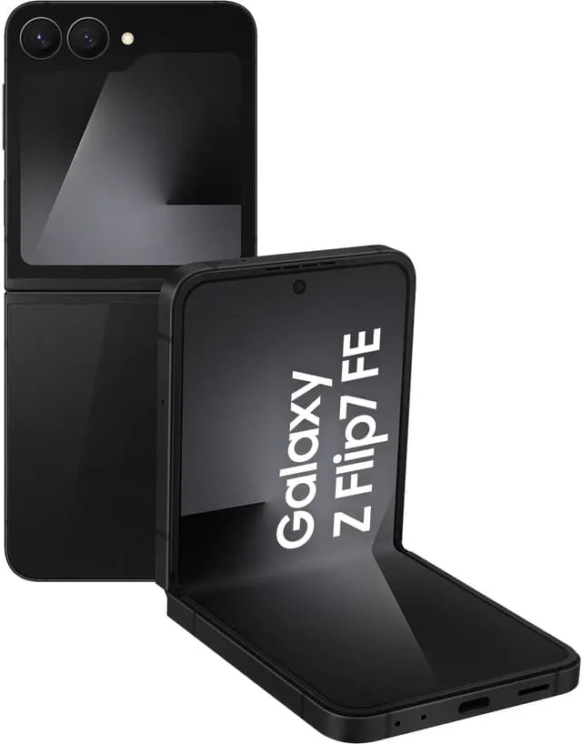 Samsung Galaxy Z Flip 7 FE 5G smarttelefon 8/256GB (sort)