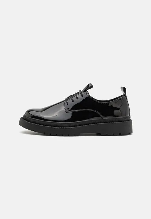 UNISEX - Casual snøresko - black
