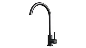 Grifo de cocina monomando caño alto TEKA UNI 9310 BK negro