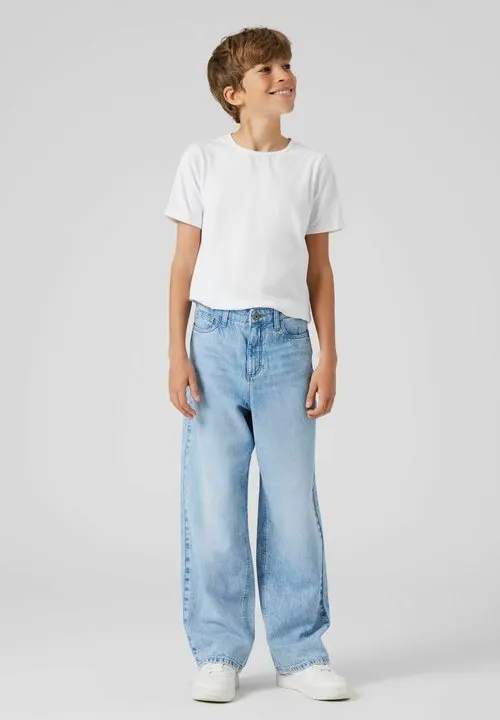JEANS BAGGY LOOSE FIT - Jeans relaxed fit - light blue denim