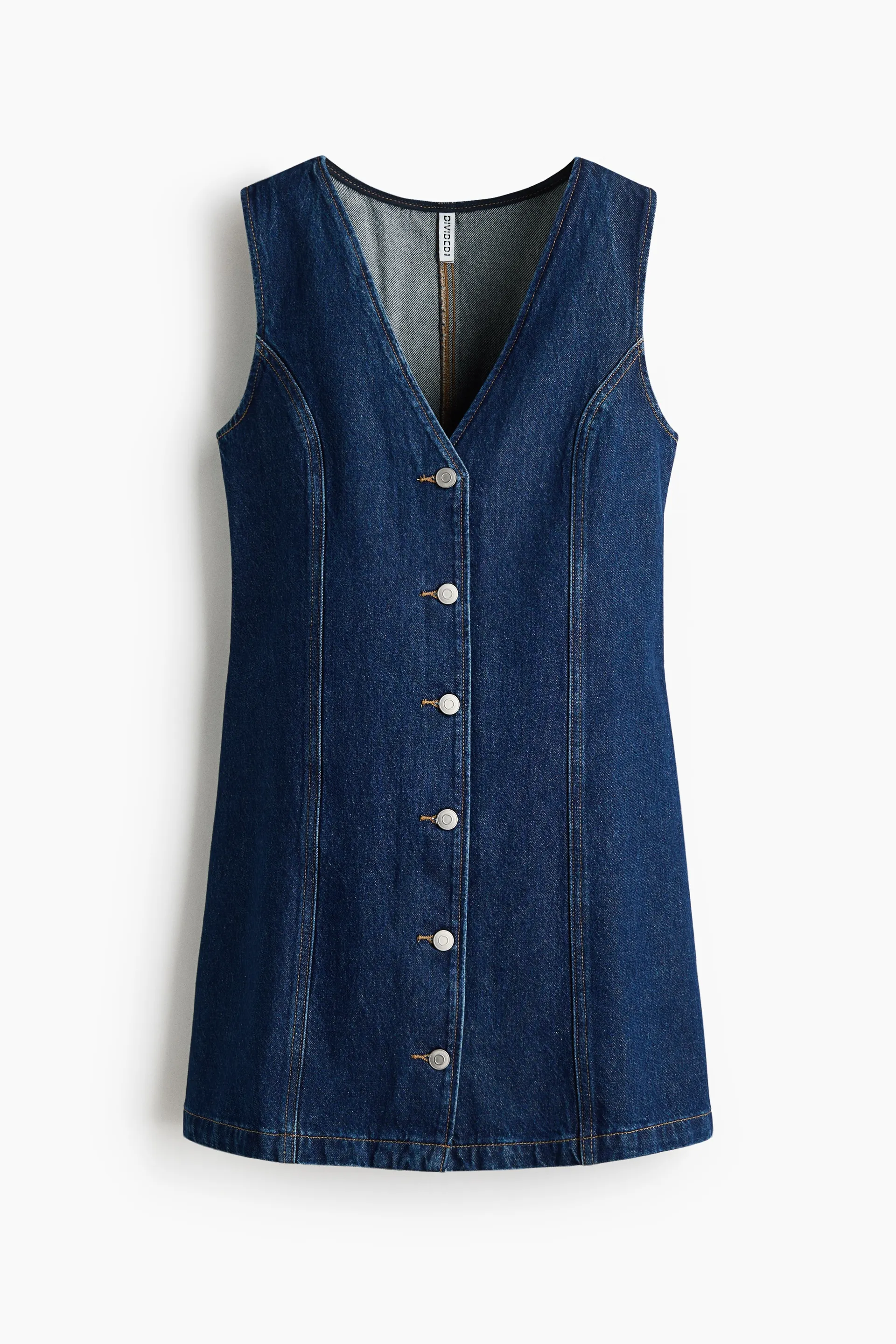 Vestido mini de denim