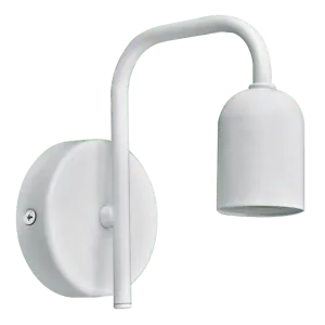 Applique bagno design Varela bianco 1X E27 INSPIRE