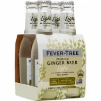 Fever-Tree Refreshingly Light Ginger Beer Mixer Soda
