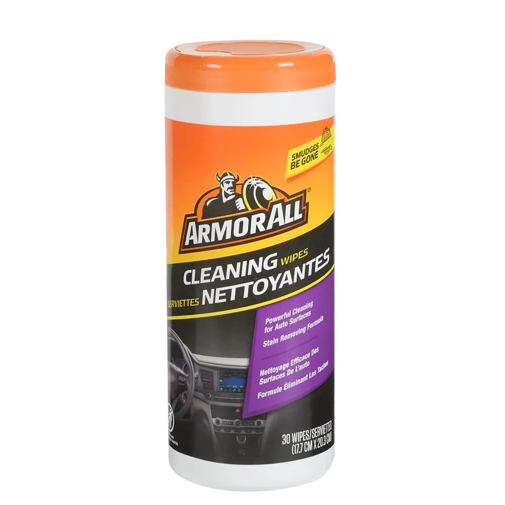 Serviettes nettoyantes pour l'auto Pqt/30