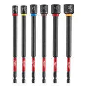 Milwaukee Tools SHOCKWAVE Impact Duty 6" Magnetic Nut Driver Set 6PC 49-66-4567