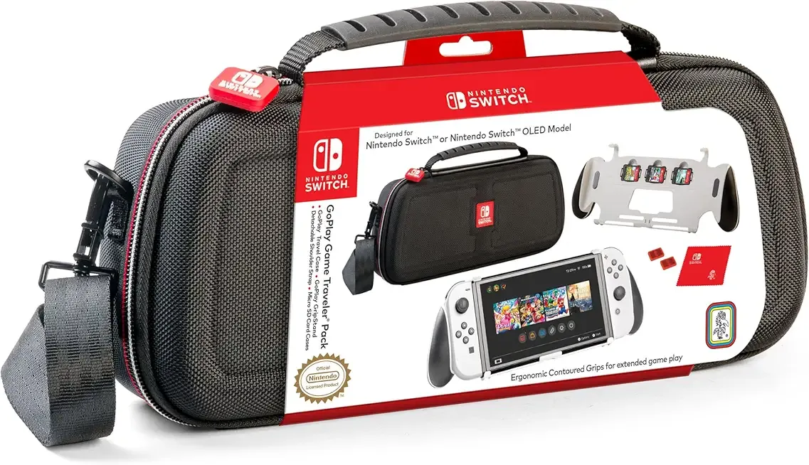 Switch Accessory: Case - RDS Game Traveler Deluxe - Animal Crossing: Officially Licensed by Nintendo